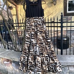 NEW -- IMAN Global Chic Sleeveless Summer Maxi Dress - Size:  SMALL